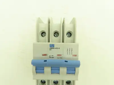 Weg UMBW-4D3-5D5 Circuit Breaker 240VAC 10kA 35-63A 3 Pole