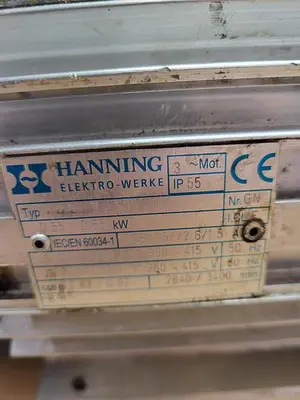 Used HANNING _UNKNOWN_ Misc Electrical & Power Parts | ND Industrial Surplus #1219442