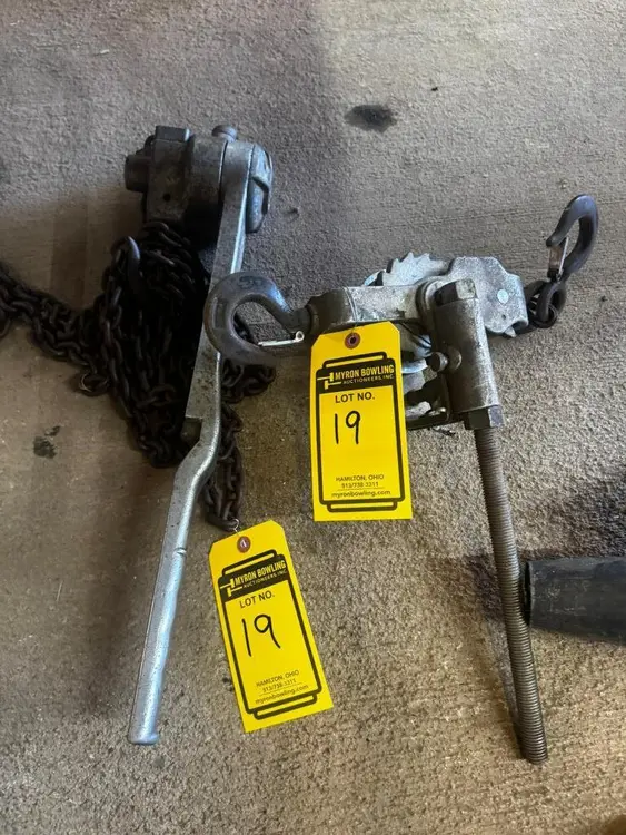 Used _UNKNOWN_ _UNKNOWN_ Hoists (All Types) Ohio US | Myron Bowling Auctioneers Inc #1574258