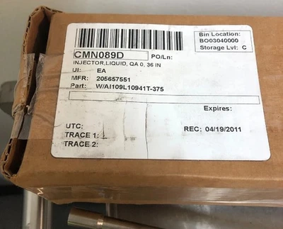 Fuel Tech Liquid Injector W/AI109L10941T-375 199070.17.14000 - 1990701714000