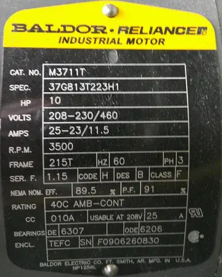 USED NEW YORK BLOWER 10 VI