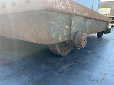 96" X 72" X 18" T-SLOTTED PORTABLE STEEL FLOOR LAYOUT PLATE: STOCK #16814