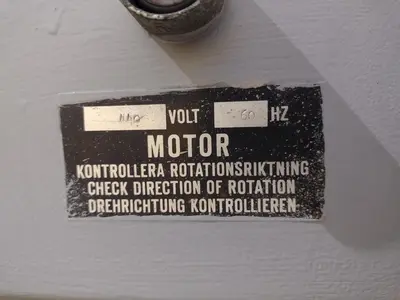 5" X 5" X 1/2" ROUNDO MODEL #R-5-S HYDRAULIC ANGLE ROLL: STOCK #23480