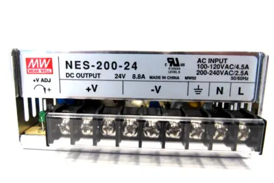 NEW MEAN WELL NES-200-24 POWER SUPPLY NES20024
