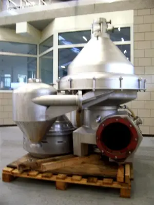 Alfa-Laval MRPX 418 HGV-74C cold milk separator, 316SS.