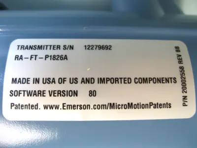 NEW Micro Motion 2700 R12 AB 2EZCX