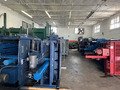USED PTR, SELCO, MAX-PAK, CRAM-A-LOT, JV,  BACE, C&M OTHERS (10 & 15HP,  60"X30",   72"X30"  )