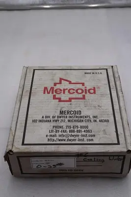 DWYER INSTRUMENTS MERCOID DA-31-2-4 T39K MECHANICAL PRESSURE SWITCH #L-800