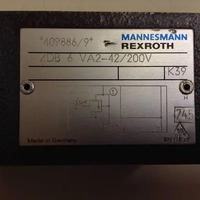 USED MANNESMANN REXROTH ZDB 6 VA2-42/200V