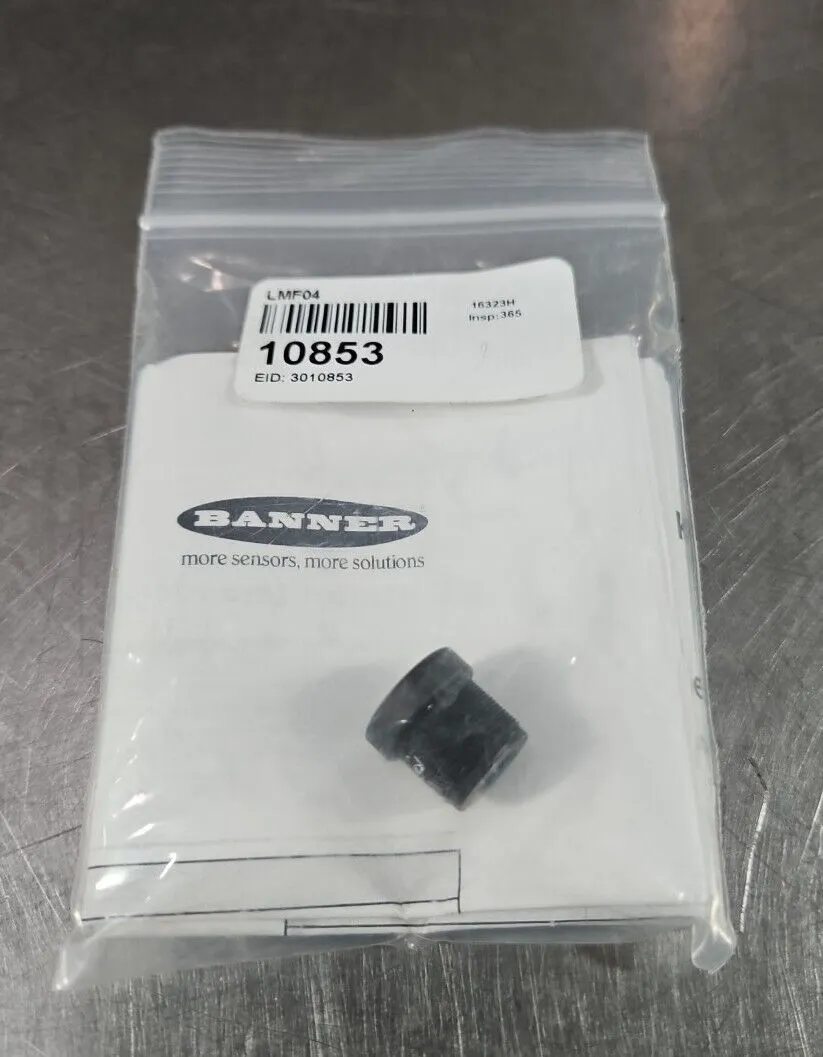 BANNER LMF04 MICROVIDEO LENS. Loc5E-20*