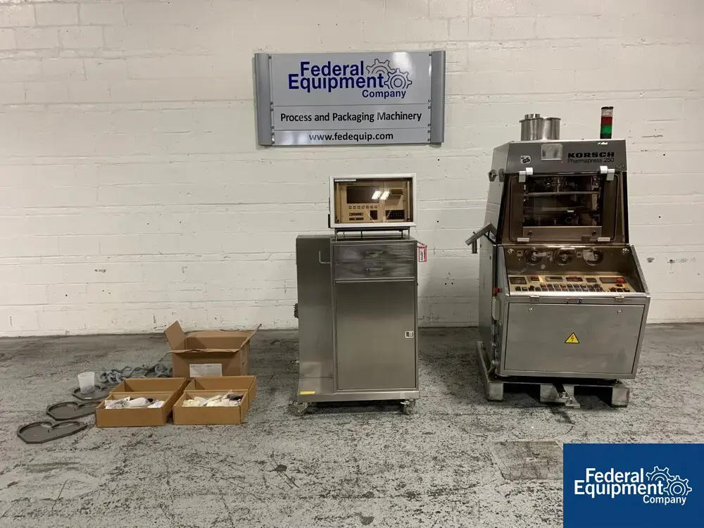 USED Korsch Korsch PH 250 Tablet Press, 25 Station