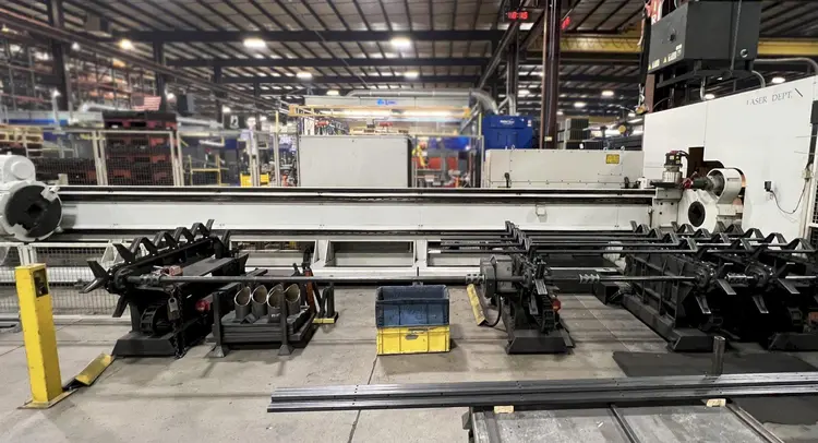 Used 2010 MAZAK 3D FABRI GEAR 150 TUBE Laser Cutters Illinois US | BLUMBERG MACHINERY COMPANY #399485
