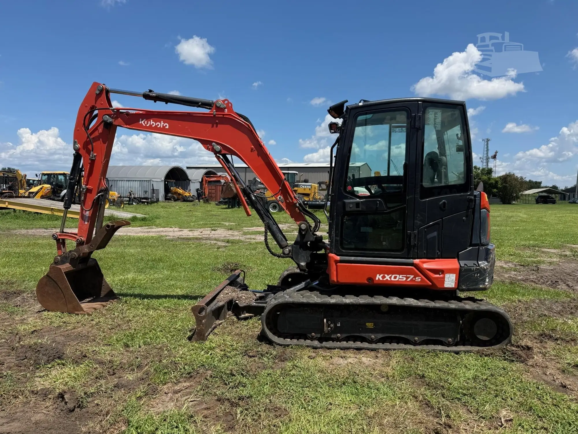 Used 2023 KUBOTA KX057-5 Crawler Excavators - Mini Florida US | Intrac Machinery #1566440