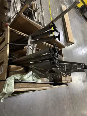 USED 2018 ALLIANCE INDUSTRIAL BOTTLE TRACK CONVEYOR SYSTEM