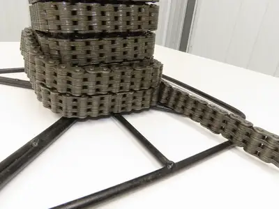 Donghua BL566 Forklift Leaf Chain 6x6 Lacing  38' Total Length
