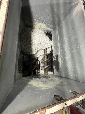 Approx. 150 cu/ft Bin Agitator, (2) Mixing Augers, (1) Discharge Auger