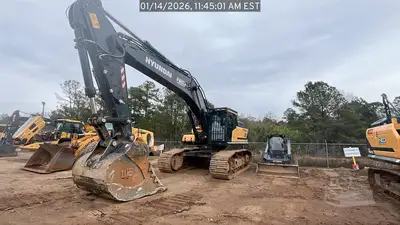 Used 2025 HYUNDAI HX520AL Crawler Excavators Texas US | National Equipment Dealers #1422261