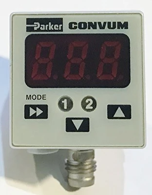 Parker Convum MPS-V3N-NC Versatile Panel Mount Pressure Sensor, 10.8-30VDC, NPN [New]