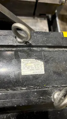 AMERICAN SERVO DRIVEN HYDRAULIC FLYING CUTOFF SHEAR WITH AMS CONTROLS: STOCK #18161