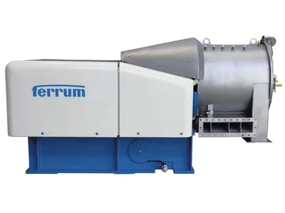 Ferrum P-40/2 pusher centrifuge, 316SS.