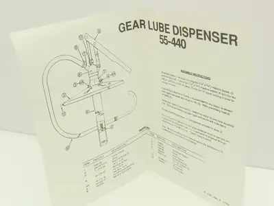 Lubriquip 550-000-020 Grease Jockey Hand Pump Re-Filler 5 Gal Pail Lid 3/8" Hose