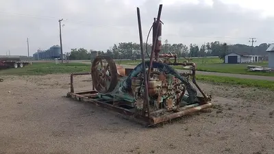 USED GARDNER DENVER FO-FXO 7.25 X 10 DUPLEX MUD PUMP
