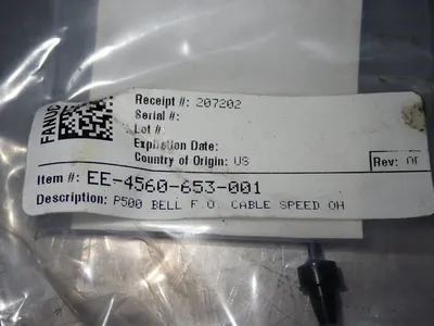 Fanuc Fiber Optic Speed Cable Heads.