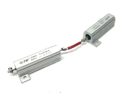 THS50R50J | CGS  Wirewound Resistor 0.5 ohm, 50W - 5% 1.25 kV, Axial Lead LOT OF 20 - Used
