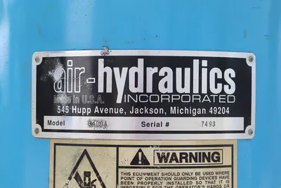 USED AIR-HYDRAULICS C400A