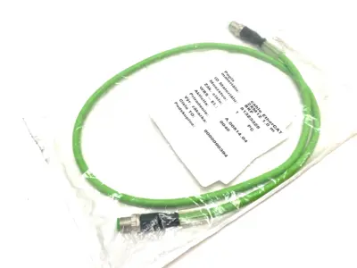 NEW BECKHOFF DOUBLE ENDED ETHERCAT POWER CABLE 1M