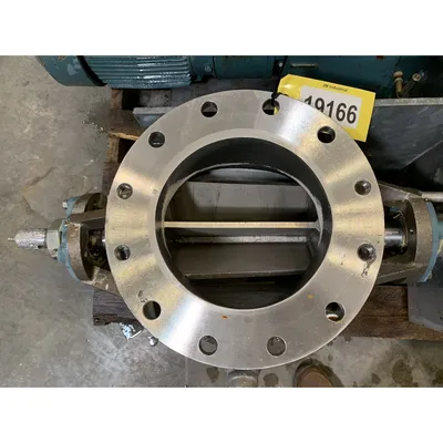 Used 10" Stainless Steel Flo-Tronics Rotary Airlock Feeder Valve