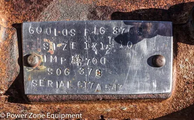USED GOULDS FIG 8705