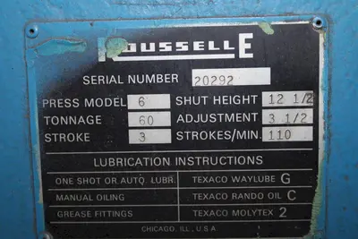 USED ROUSSELLE 6