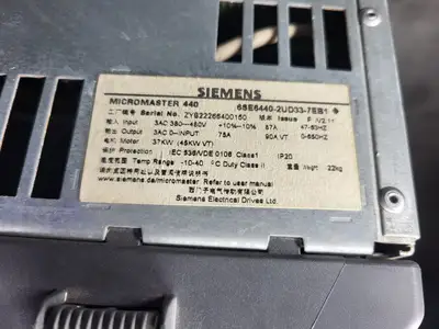 USED SIEMENS 6SE6440-2UD33-7EB1