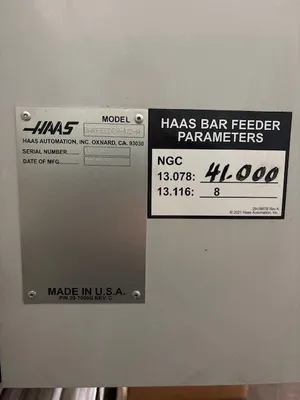 2023 HAAS BARFEEDER V2 Bar Feeds | 520 Machinery Sales LLC (2)