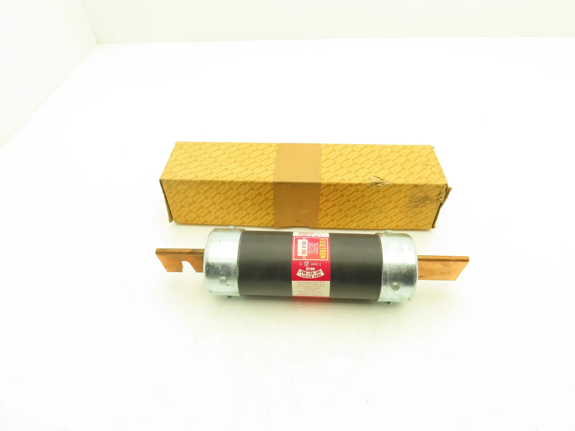 Fusetron FRS-R-350 Bussmann Dual-Element Fuse 350A Class RK5 600V