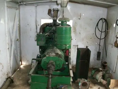 USED HEAVY DUTY SHOP BUILT PUMP HOUSE