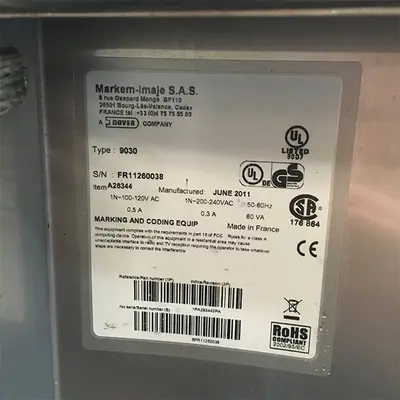 Used Markem _UNKNOWN_ Hot Stamp Thermal Coders & Printers Pennsylvania US | ISCA #1299533