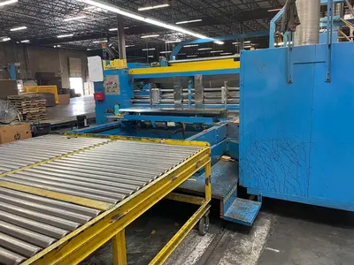 Latitude (LMC) 50" x 110" 3 color Flexo Folder Gluer with Die Cut Section