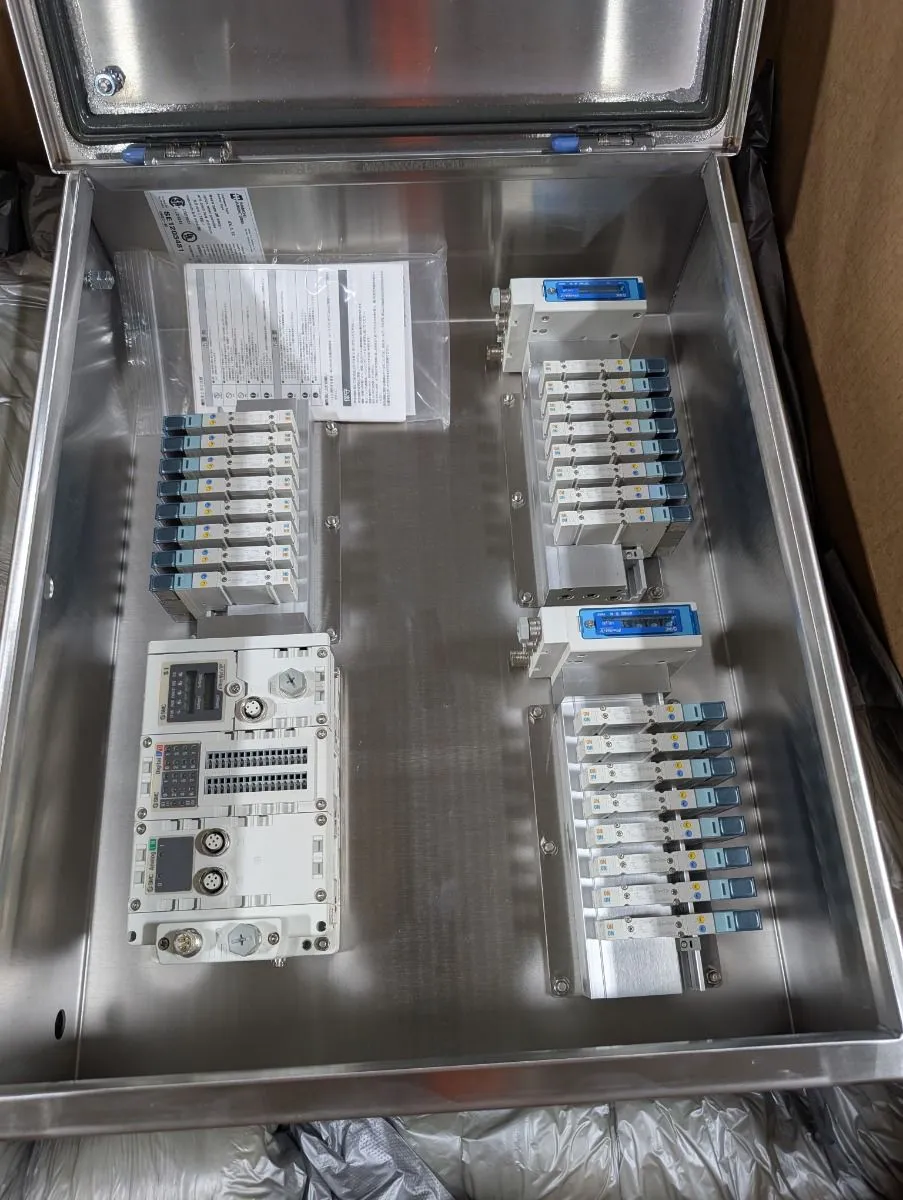 SMC CEP20118-C-001 Valve Manifold Cabinet Assembly EX600 EX260 New NIB