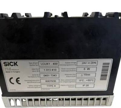 NEW SICK LCUX1-400 SAFETY INTERFACE MODULE LCUX1400
