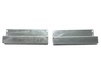 USED MALLARD GRAVITY FLOW RAIL BRACKET LOT OF 2