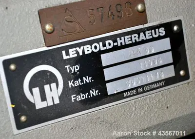 USED LEYBOLD DK50