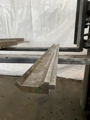 4'10"(58") PRESS BRAKE TOP GOOSE-NECK MALE DIE. STOCK # 0309321