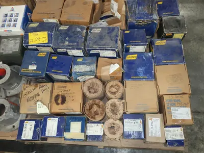3 PALLETS OF ASSORTED PUMP PARTS
