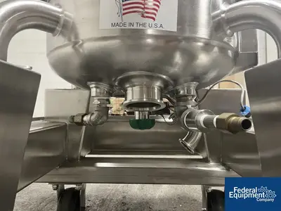 USED Waukesha Cherry-Burrell 20 Liter Waukesha Reactor, 316 S/S, 65/100#