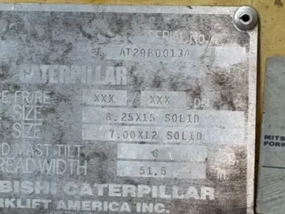 Used CATERPILLAR GP40K Liquid Propane Forklifts Ohio US | HGR 24 #1266469