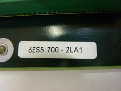USED SIEMENS 6ES5 700-2LA1