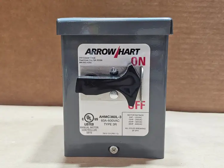 New | in-Stock ARROW HART AHMC360L-3 Switchgears British Columbia CA | Lenmark #1435631