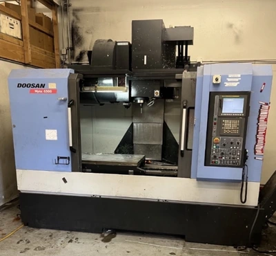 2011 DOOSAN MYNX 6500 MACHINING CENTERS, VERT., N/C & CNC | Wheeler Machinery Sales (2)